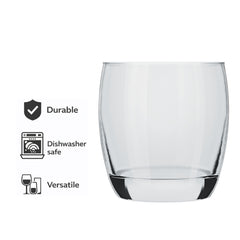 NADIR OCA WHISKY TUMBLER, 330ML