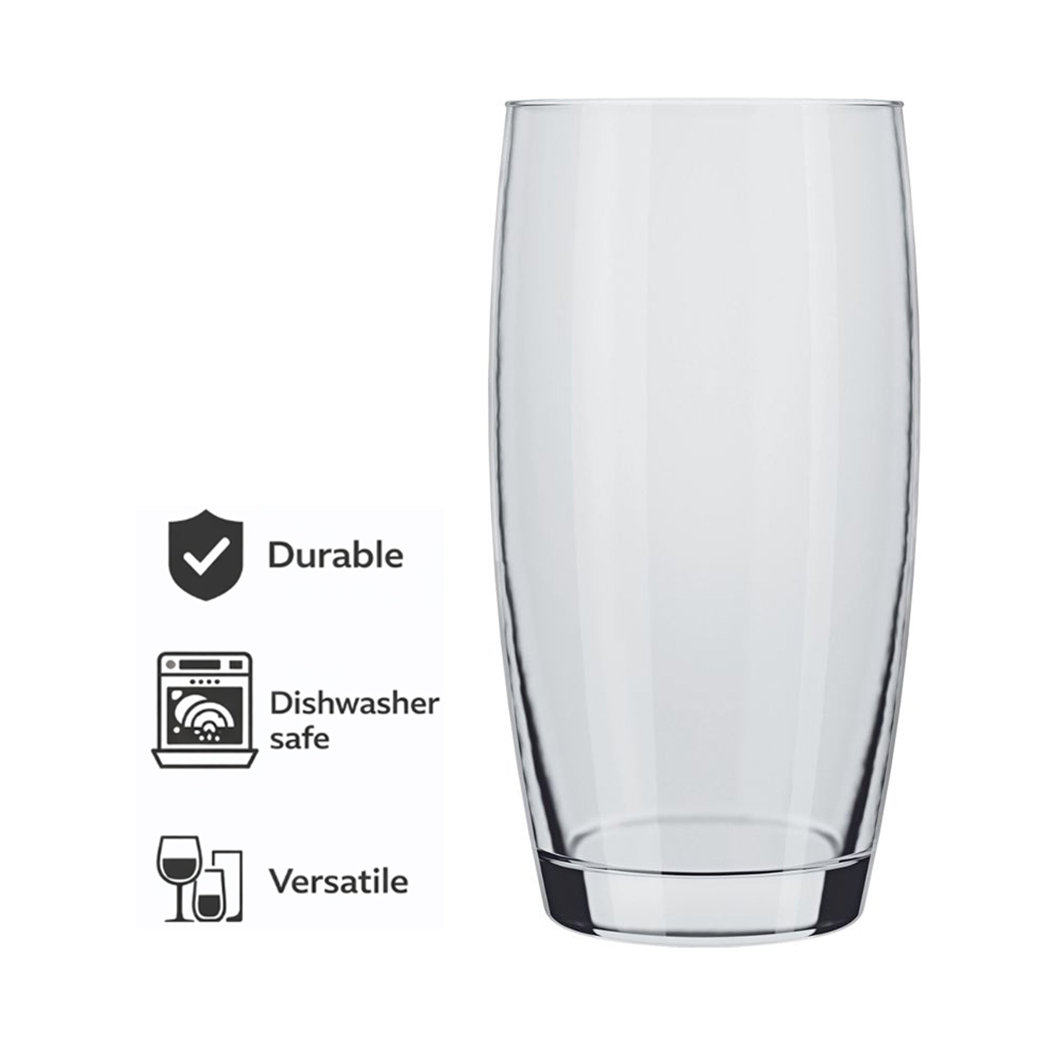NADIR OCA HIGHBALL TUMBLER, 400ML