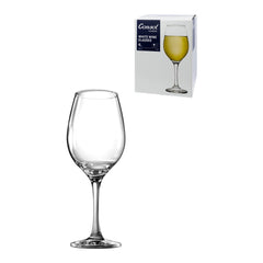 CONSOL LYON STEM WHITE WINE GLASS 4PK, 385ML