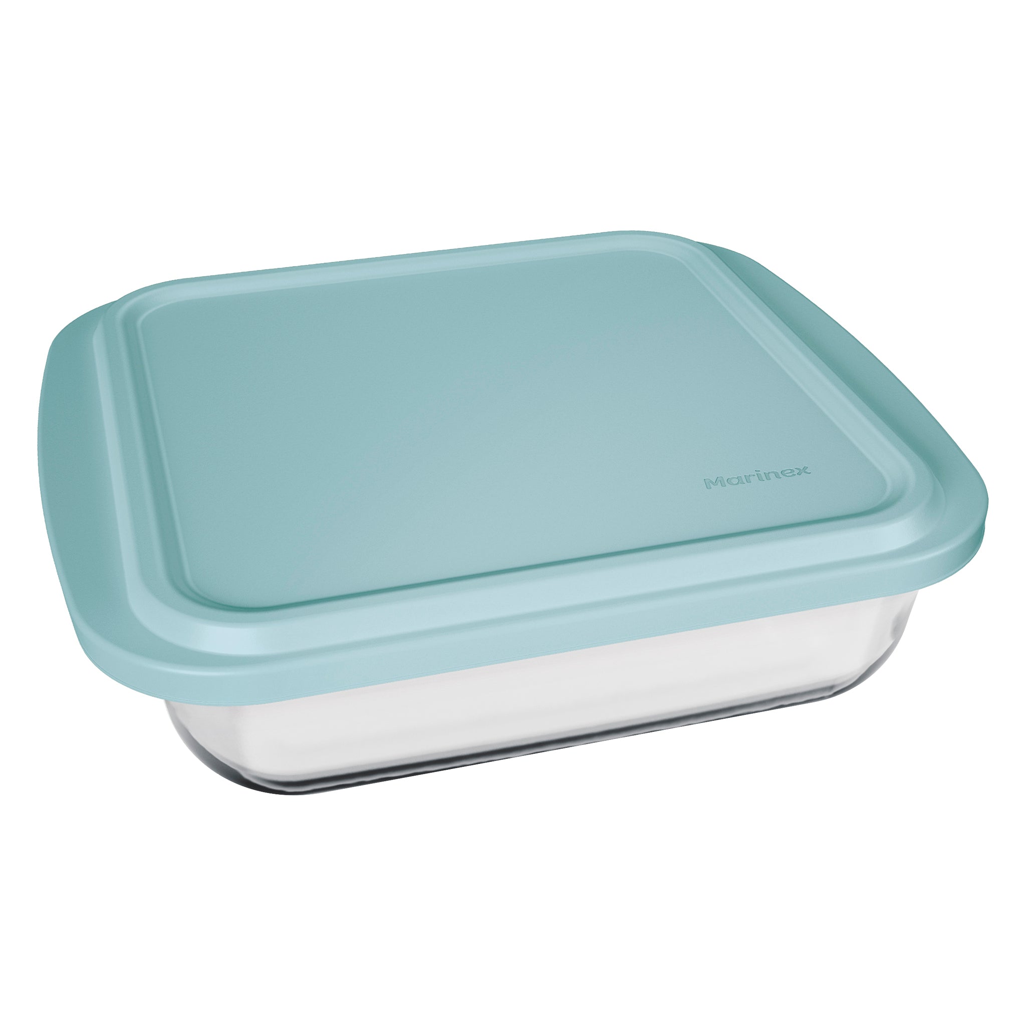 MARINEX SQUARE ROASTERS WITH COLOURED PLASTIC LIDS, 1.8L