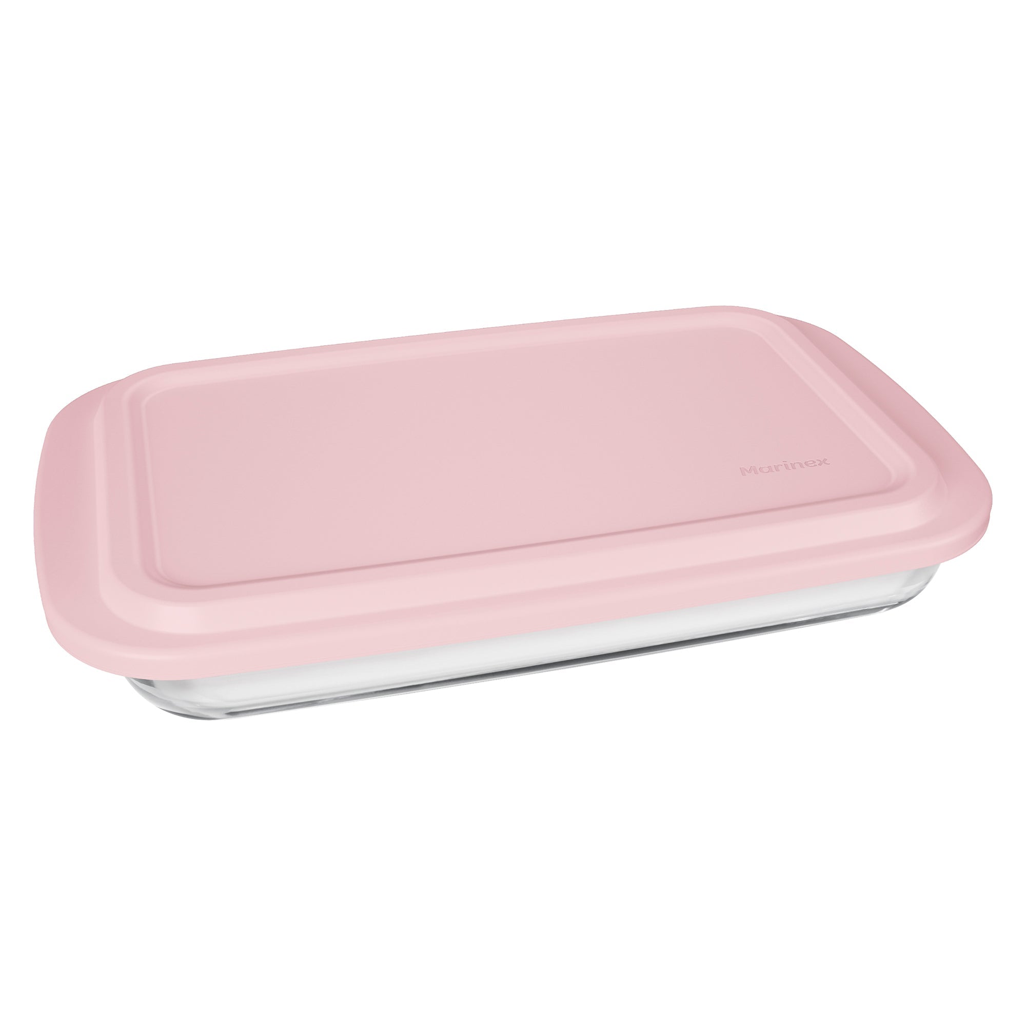 MARINEX RECT. ROASTERS WITH COLOURED PLASTIC LIS, 2.2L