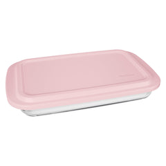 MARINEX RECT. ROASTERS WITH COLOURED PLASTIC LIS, 2.2L