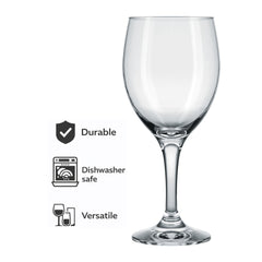 NADIR WINDSOR GRANDE VINHO STEMMED WINE GLASS, 590ML