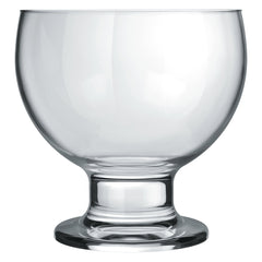 NADIR PAULISTA GLASS DESSERT BOWL, 400ML