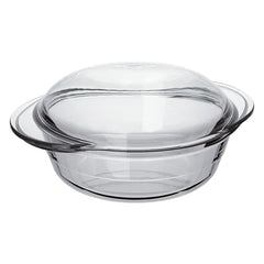 MARINEX SMALL ROUND CASSEROLE 700ML & LID 300ML, 1L
