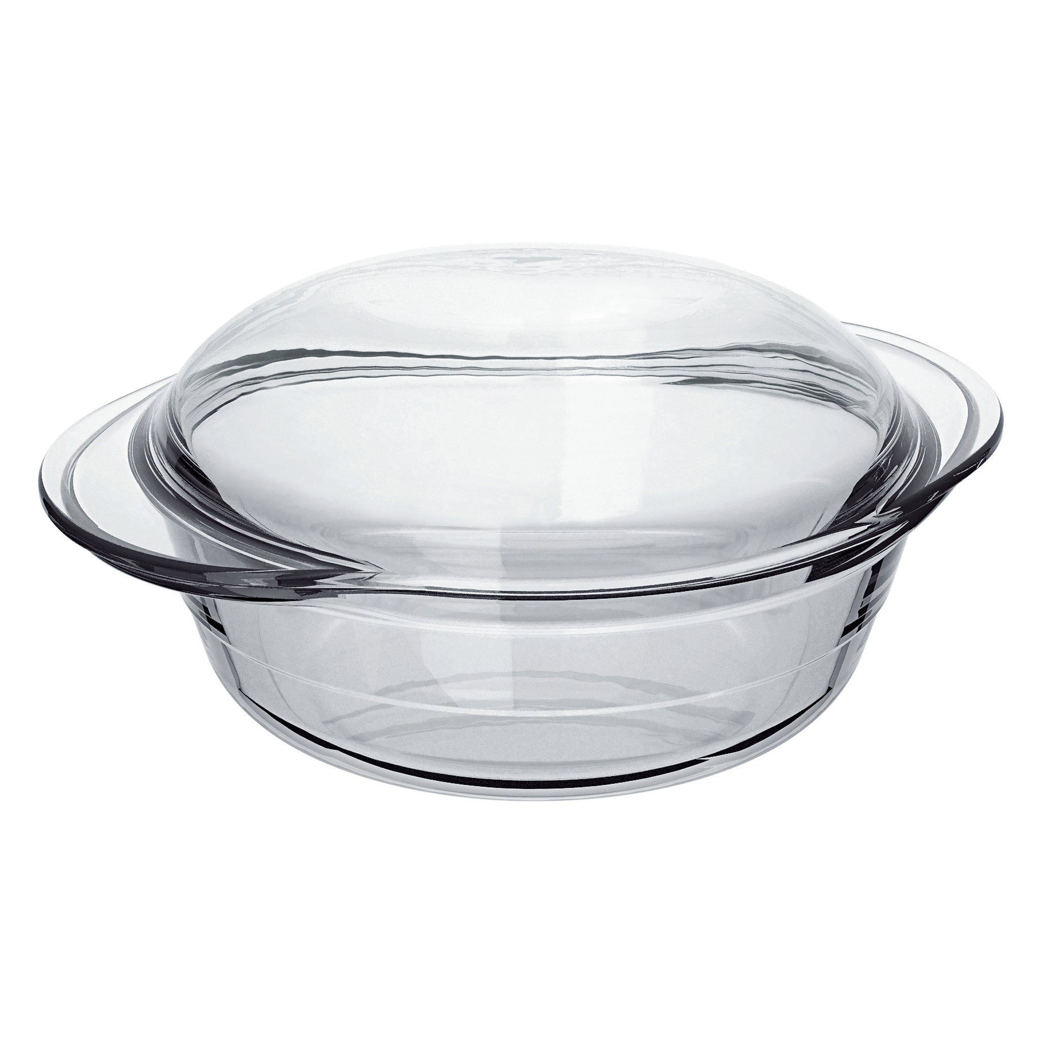 MARINEX LARGE ROUND CASSEROLE 1.9L & LID 900ML, 2.8L