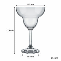NADIR STEMMED MARGARITA GLASS, 375ML