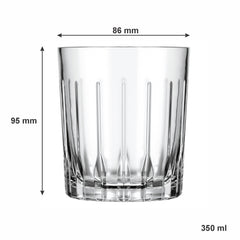 NADIR MADRID ROCKS TUMBLER, 350ML