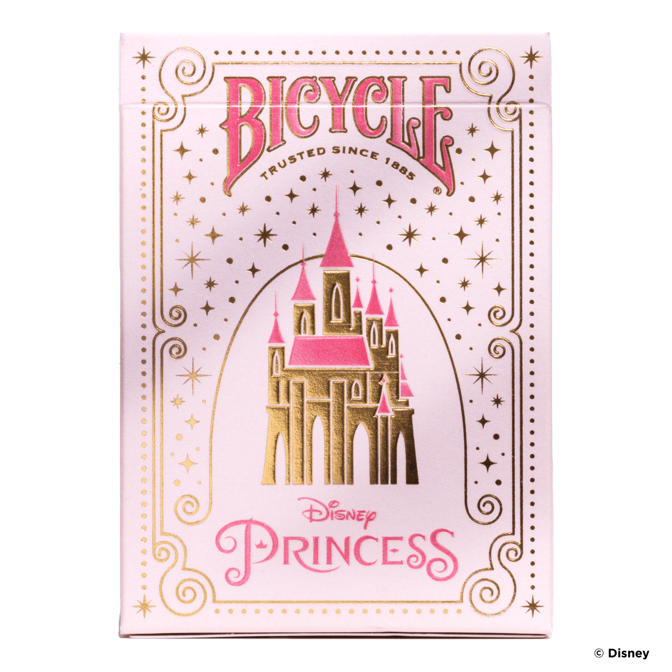 BICYCLE DISNEY PRINCESS PINK & NAVY PLAYING CARDS 2PK