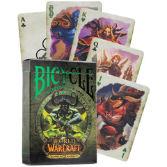 BICYCLE WORLD OF WARCRAFT BURNING CRUSADE PLAYING CARDS 1PK