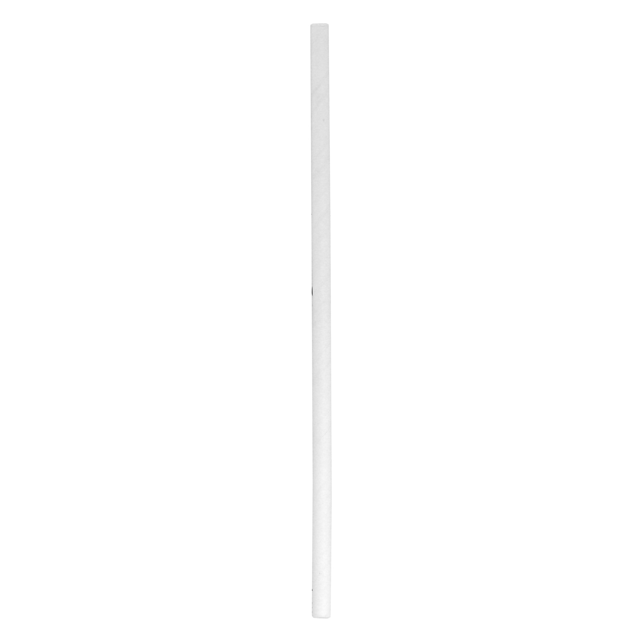 BAR BUTLER PAPER STRAWS WHITE PACK 3 PLY 6MM, 100PK
