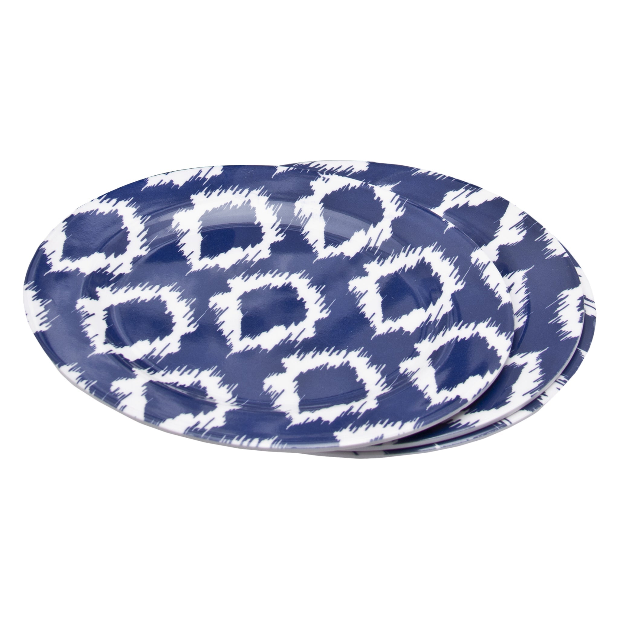 MELAMINE SIDE PLATE NAVY WILD