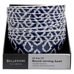 MELAMINE SALAD BOWL NAVY WILD, 3L