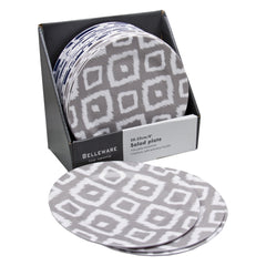 MELAMINE SIDE PLATE GREY WILD, 202MM DIA