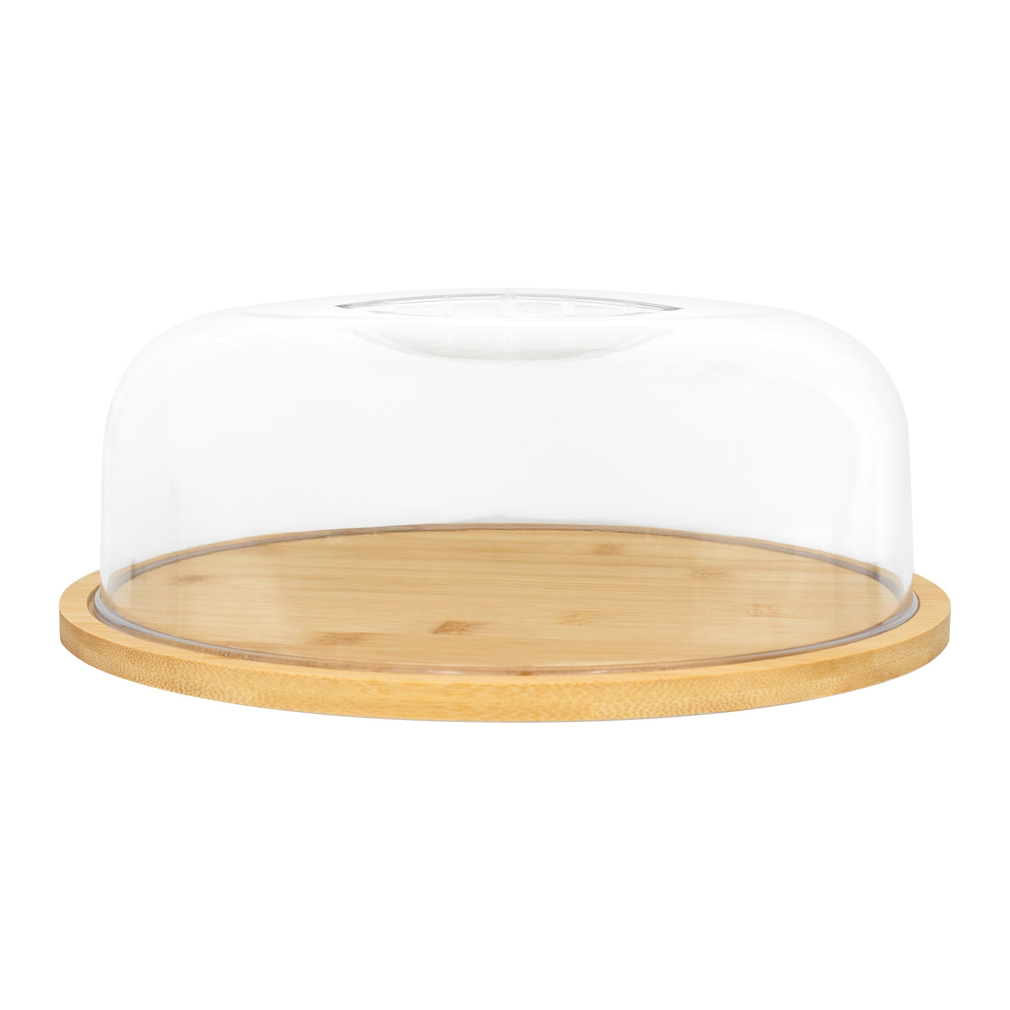 REGENT BAMBOO REVERSABLE CUTTING/SERVING BOARD WITH DOME COVER, 260MM DIA