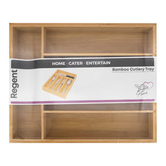 REGENT BAMBOO CUTLERY TRAY, 320X260MM