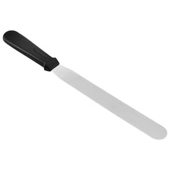 REGENT BAKING ICING SPATULA LONG WITH BLACK PP HANDLE, 370MM
