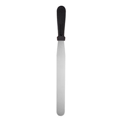 REGENT BAKING ICING SPATULA LONG WITH BLACK PP HANDLE, 370MM