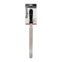 REGENT BAKEWARE ICING SPATULA LONG WITH BLACK PP HANDLE, 420MM