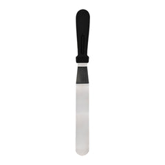 REGENT BAKEWARE ICING SPATULA ANGLED WITH PP PLASTIC BLACK HANDLE, 315MM