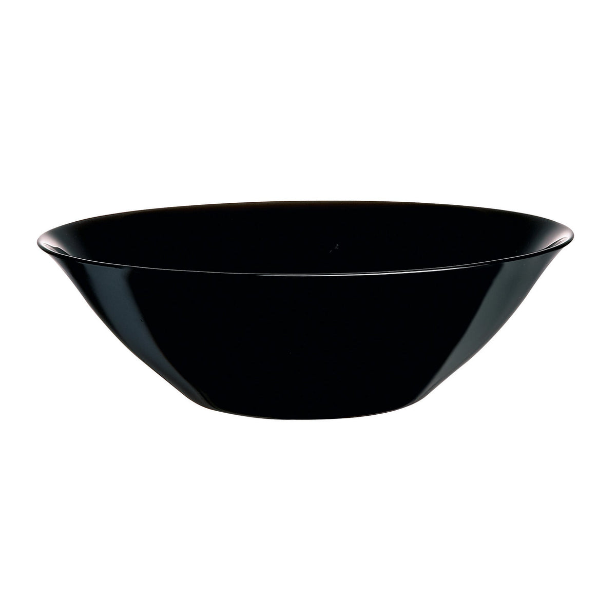 LUMINARC OPAL CARINE BLACK SALAD BOWL 3L, 270MM DIA