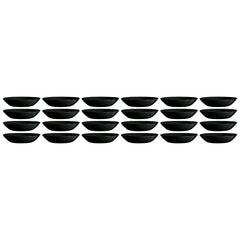 LUMINARC OPAL BLACK SOUP BOWL 780ML, 200MM DIA