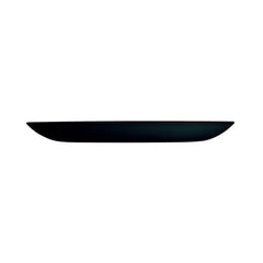 LUMINARC OPAL BLACK SIDE PLATE, 190MM DIA