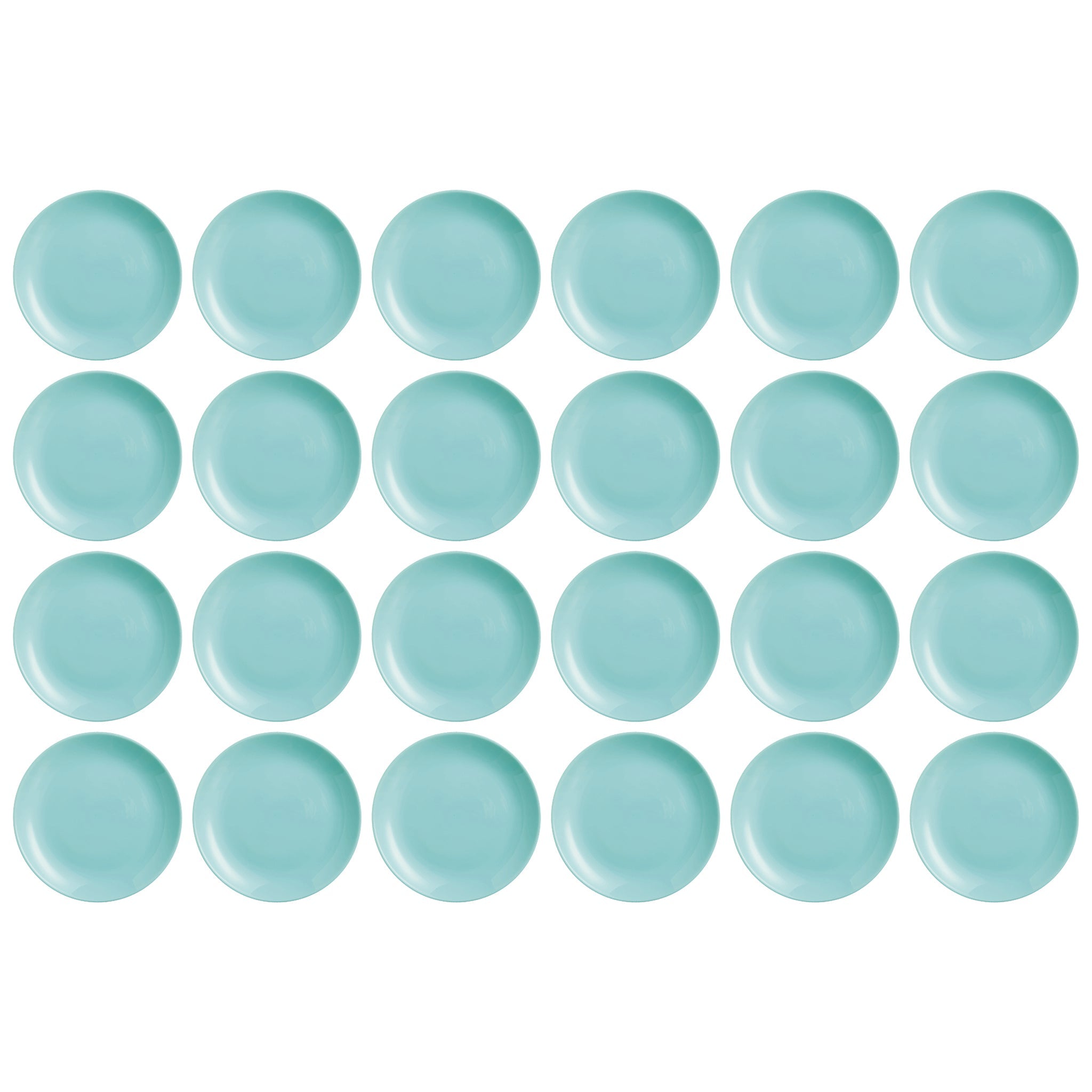 LUMINARC OPAL TURQUOISE SIDE PLATE, 190MM DIA