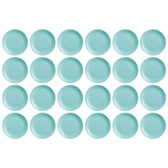 LUMINARC OPAL TURQUOISE SIDE PLATE, 190MM DIA