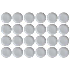 LUMINARC OPAL GREY SIDE PLATE, 190MM DIA