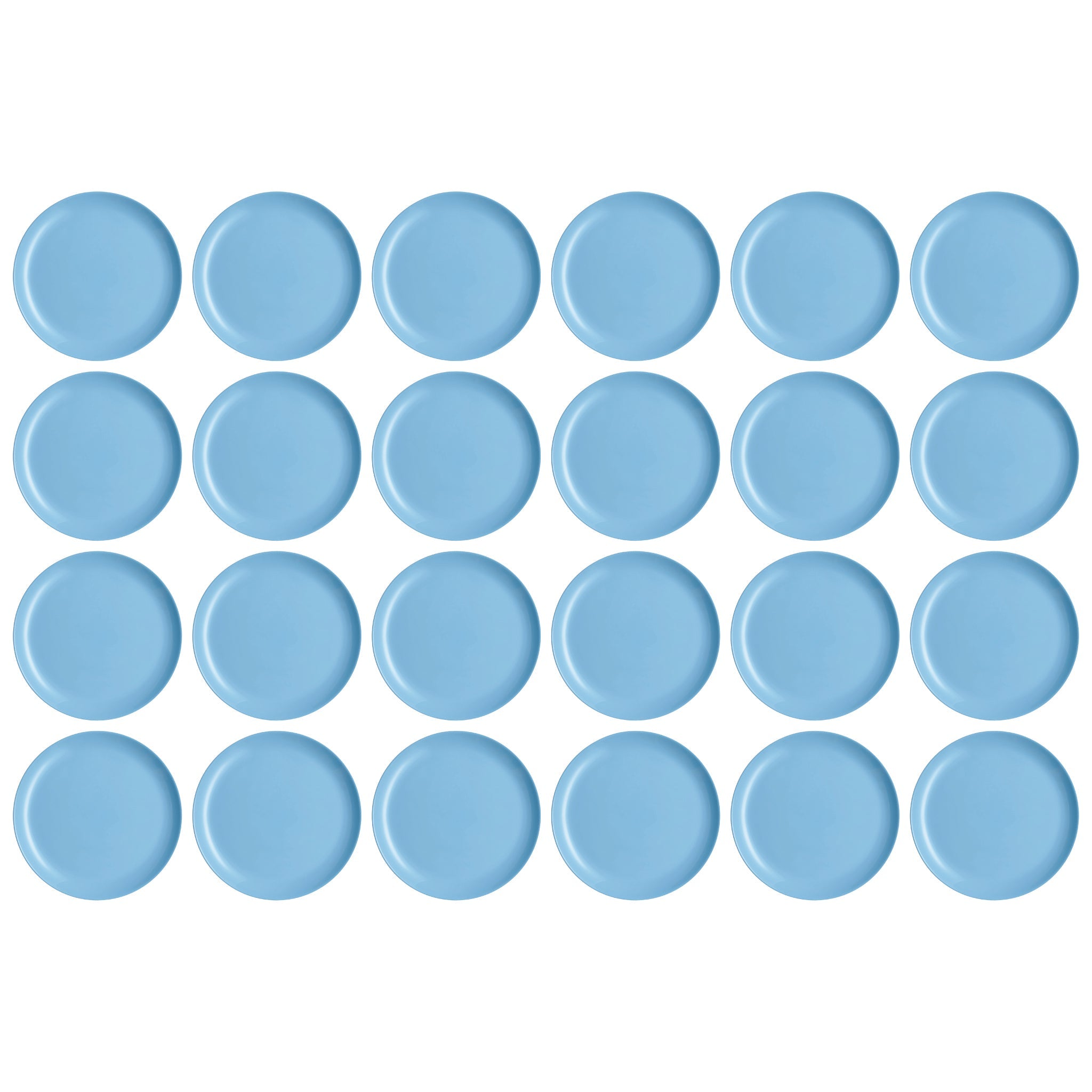 LUMINARC OPAL BLUE DINNER PLATE, 270MM DIA
