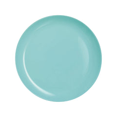 LUMINARC OPAL TURQUOISE DINNER PLATE, 270MM DIA