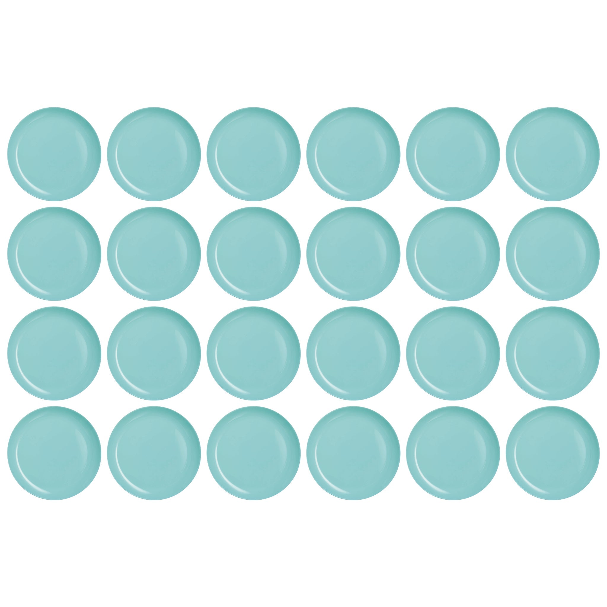 LUMINARC OPAL TURQUOISE DINNER PLATE, 270MM DIA
