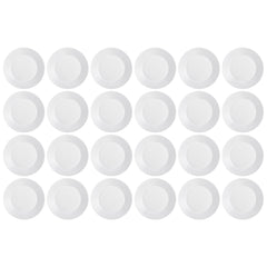 LUMINARC STAIRO WHITE OPAL TEMPERED DINNER PLATE, 250MM DIA