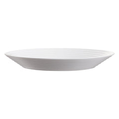 LUMINARC STAIRO WHITE OPAL TEMPERED SOUP PLATE 800ML, 230MM DIA