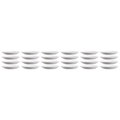 LUMINARC STAIRO WHITE OPAL TEMPERED SOUP PLATE 800ML, 230MM DIA