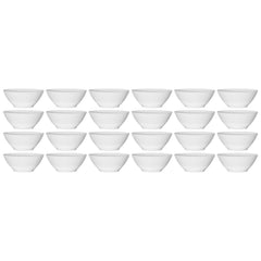 LUMINARC STAIRO WHITE OPAL TEMPERED GLASS NOODLE BOWL 1L, 180MM DIA