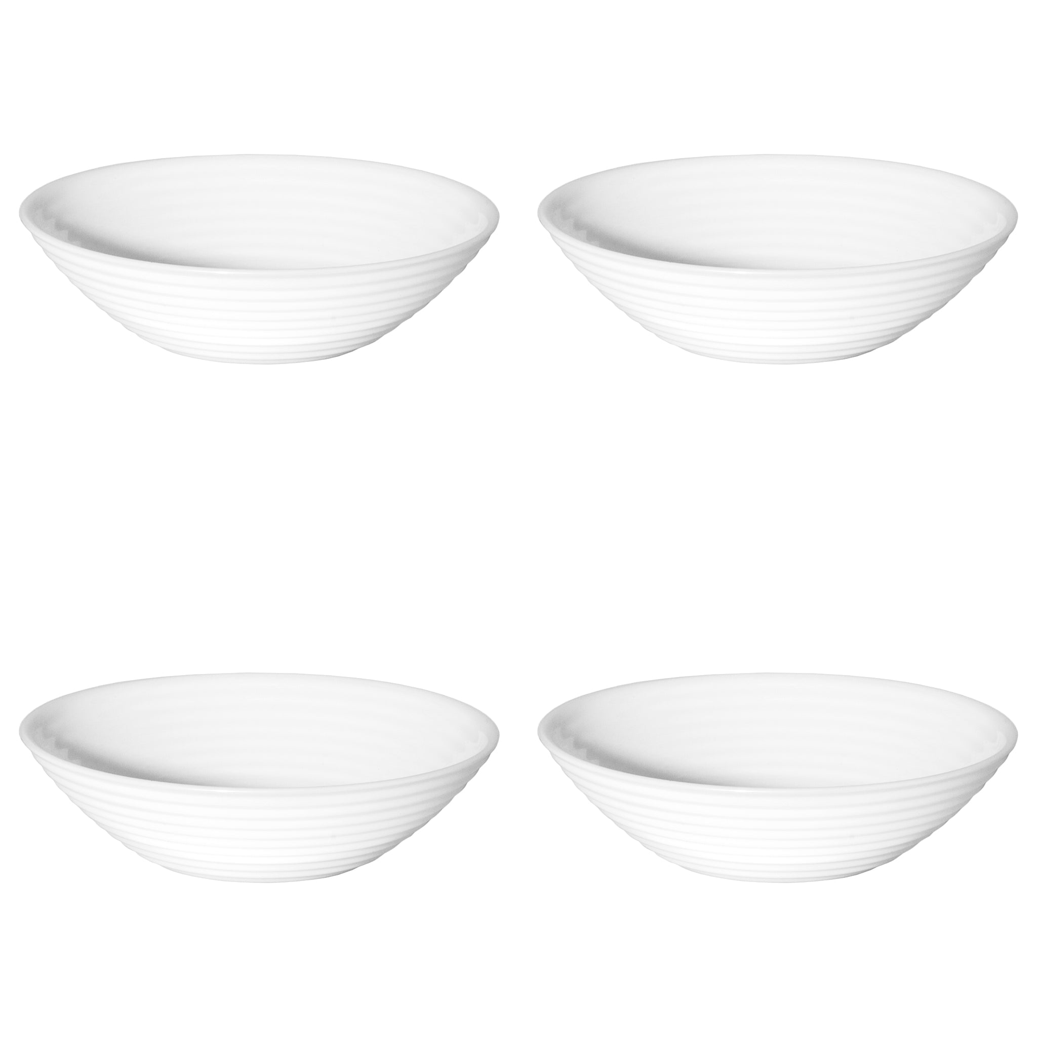 LUMINARC STAIRO WHITE OPAL DINNERWARE 12PCS SET