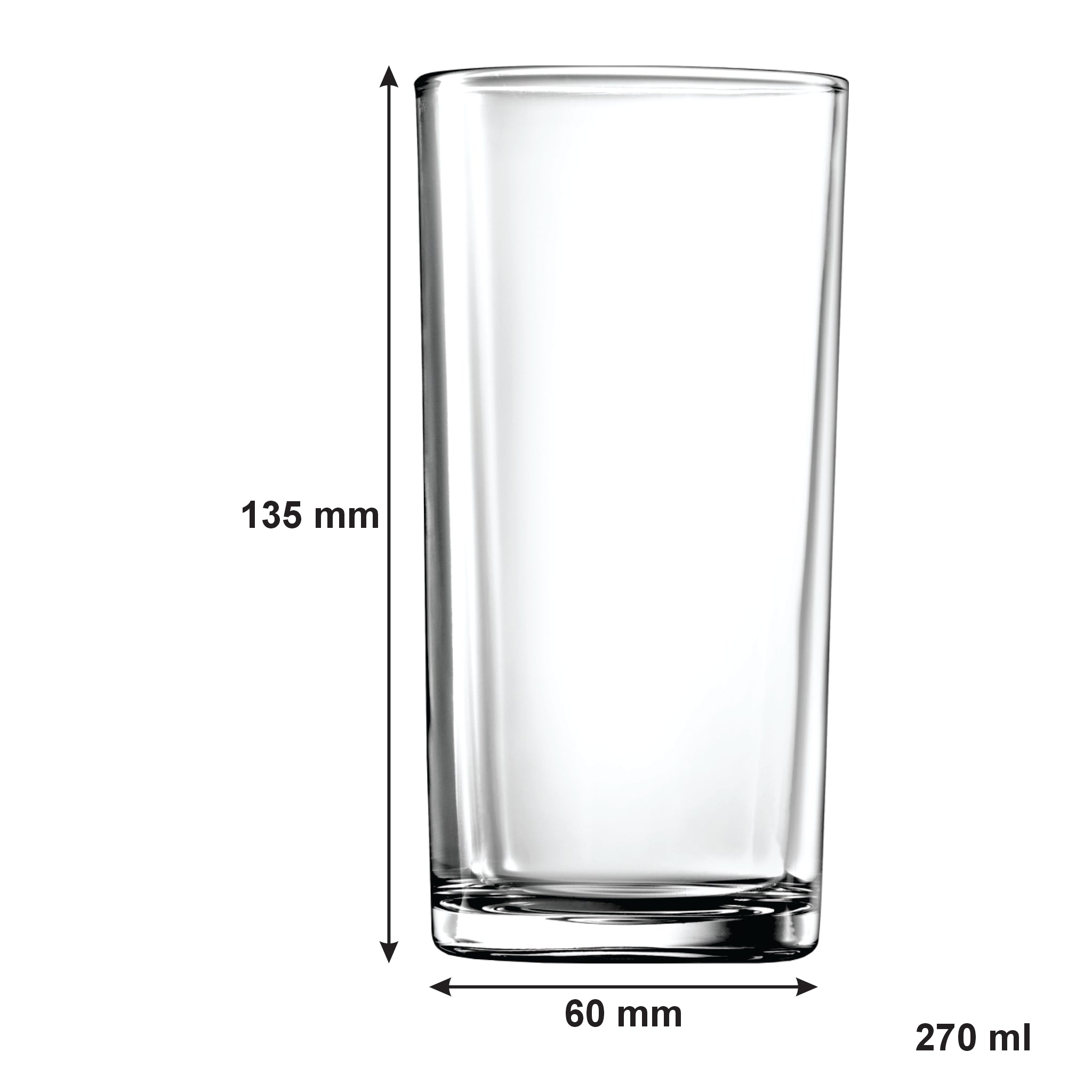 CONSOL HIBALL TUMBLERS 6PK, 270ML