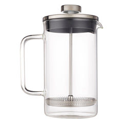 CONSOL CADIZ BOROSILICATE GLASS COFFEE PLUNGER, 600ML