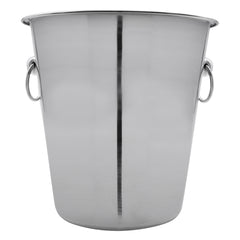 BAR BUTLER ICE BUCKET WITH RING HANDLES STAINLESS STEEL, 4L