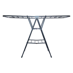 CLOTHES DRYING RACK 3 LAYER FOLDABLE GREY, 1600X450MM
