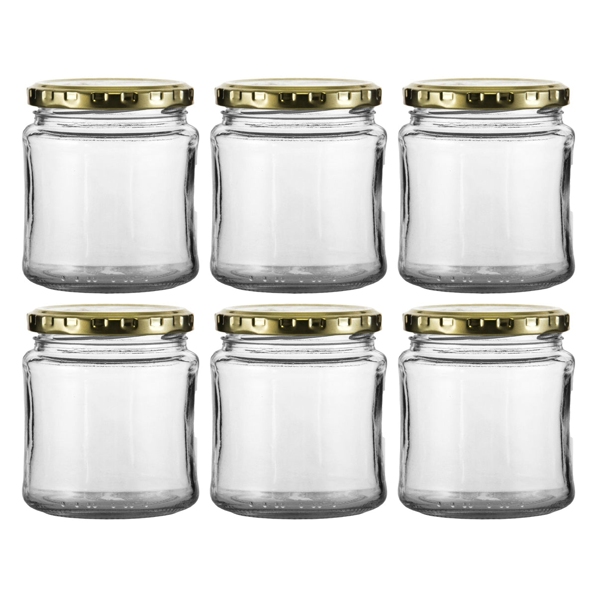 CONSOL 291ML CATERING JAM JAR 6PK