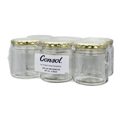 CONSOL 291ML CATERING JAM JAR 6PK