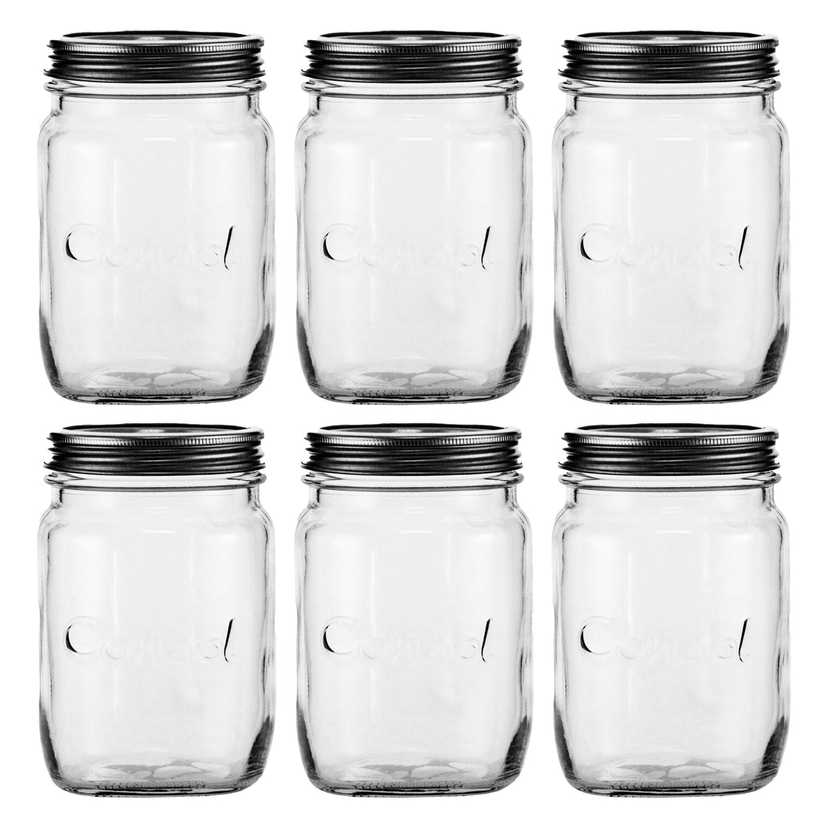 CONSOL 250ML PRESERVE JAR 6PK