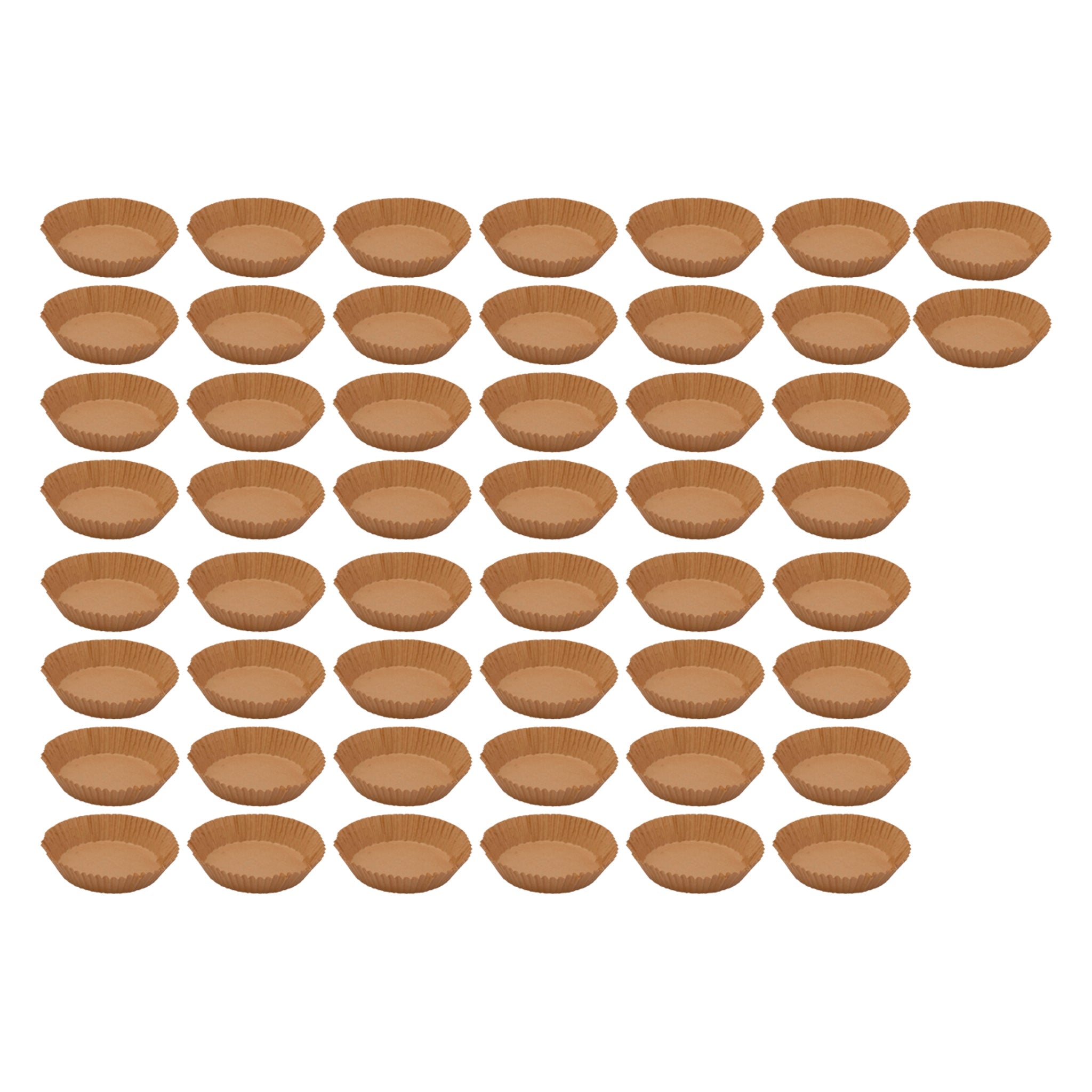 REGENT AIR FRYER ROUND PARCHMENT PAPER LINERS IN PVC BOX 50PK, 160MM DIA