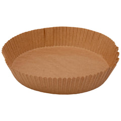 REGENT AIR FRYER ROUND PARCHMENT PAPER LINERS IN PVC BOX 50PK, 200MM DIA