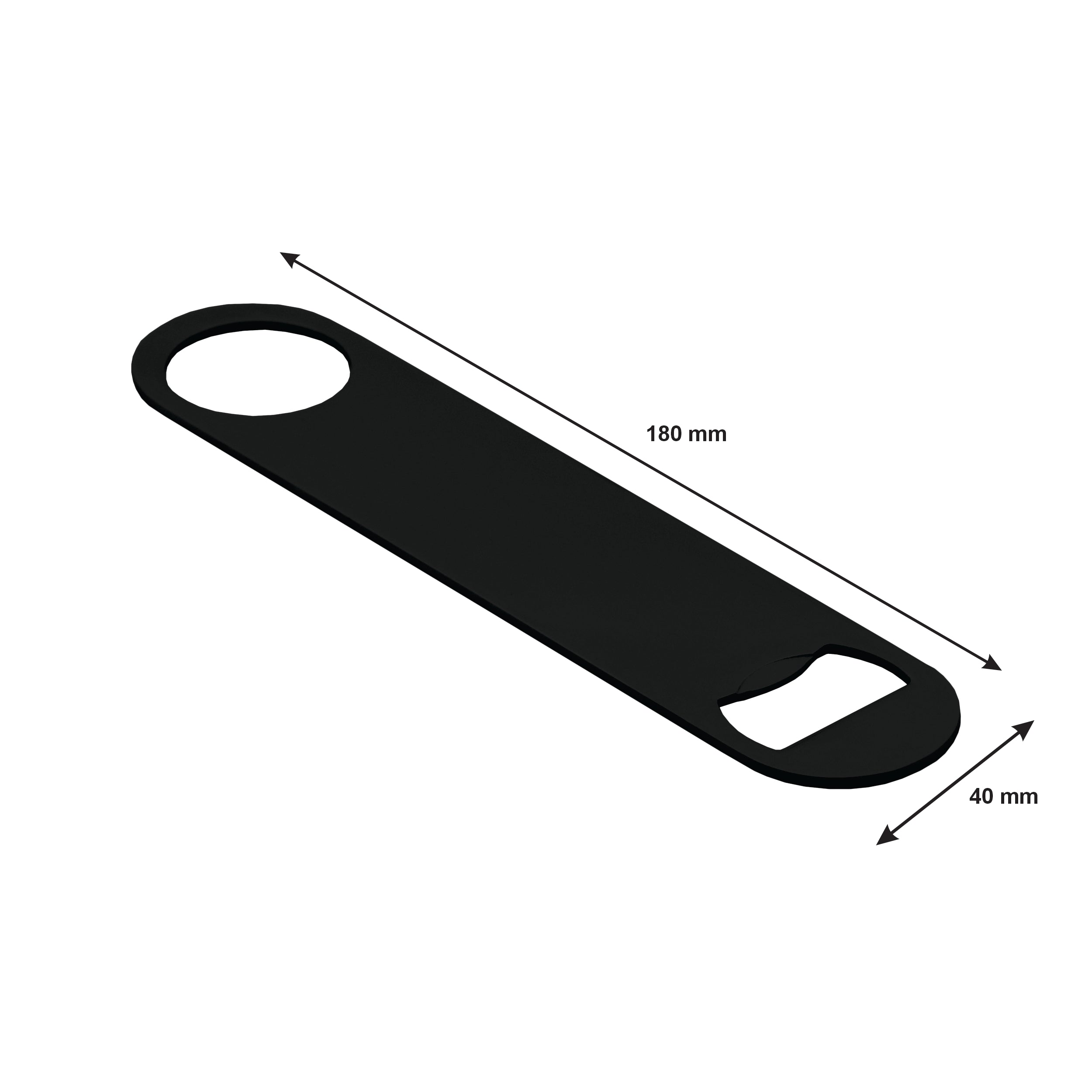 BAR BUTLER BAR BLADE BOTTLE OPENER ST STEEL BLACK