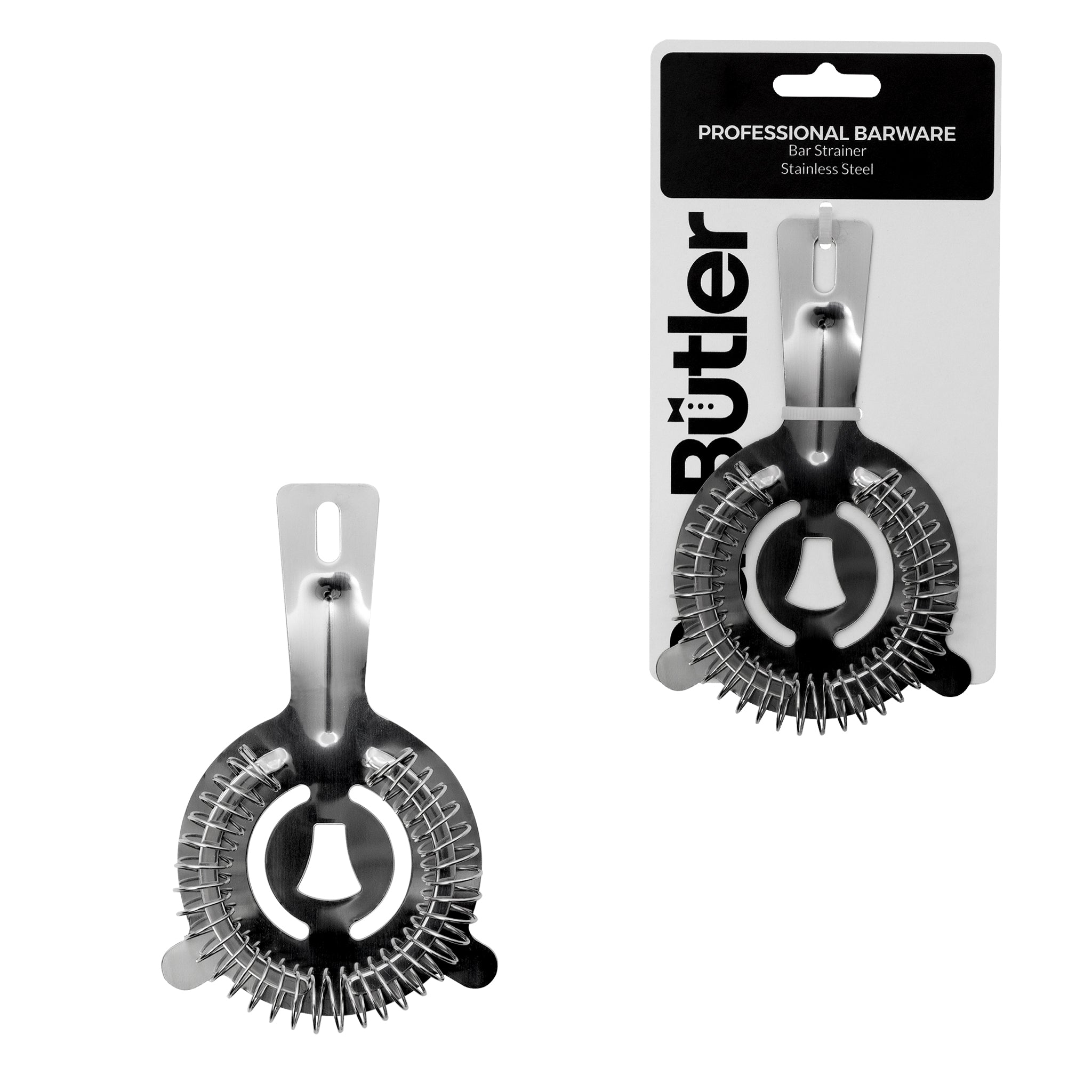 BAR BUTLER BAR STRAINER STAINLESS STEEL