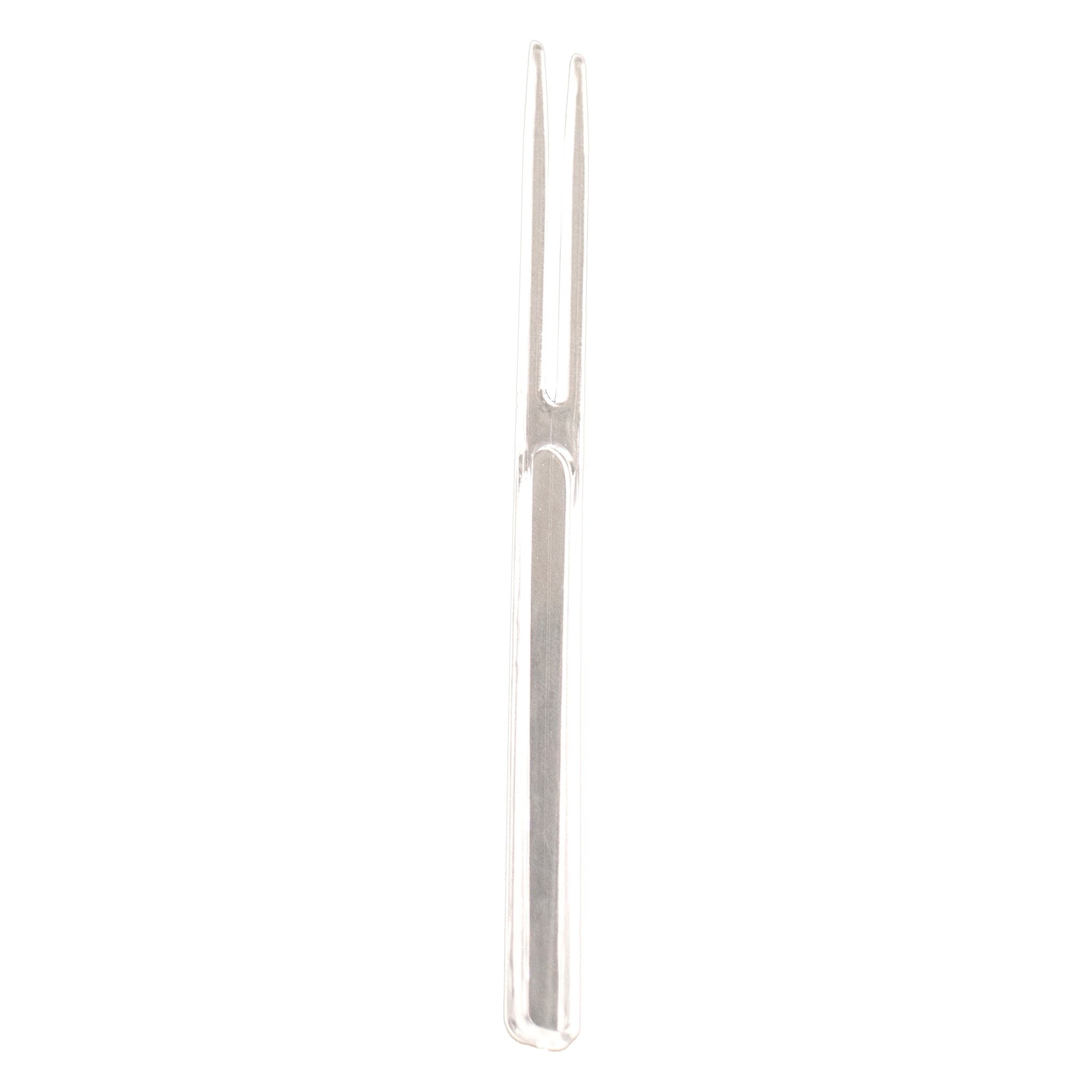 BAR BUTLER CLEAR COCKTAIL PLASTIC FORKS 24PK, 105MM